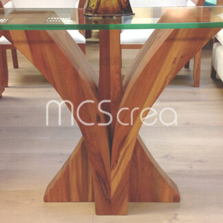 Arrimos 010 madera vidrio