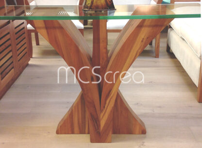 Arrimos 010 madera vidrio