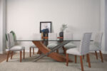 Comedor Cinox con 8 sillas Vesta
