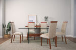 Comedor Glass con 6 sillas Praga