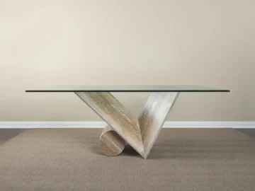 mesa comedor mármol verona frente
